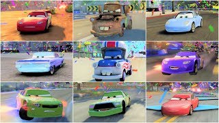 Cars 3: Driven to Win - All Characters/Cars Race Gameplay Compilation HD