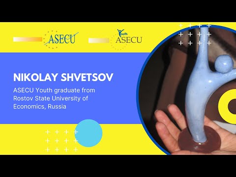 Welcoming address of ASECU Youth graduate Nikolay Shvetsov