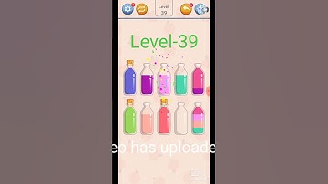 Water sort puzzle Level-39 #shorts