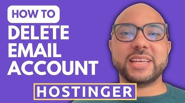 How to Delete an Email Account in Hostinger
