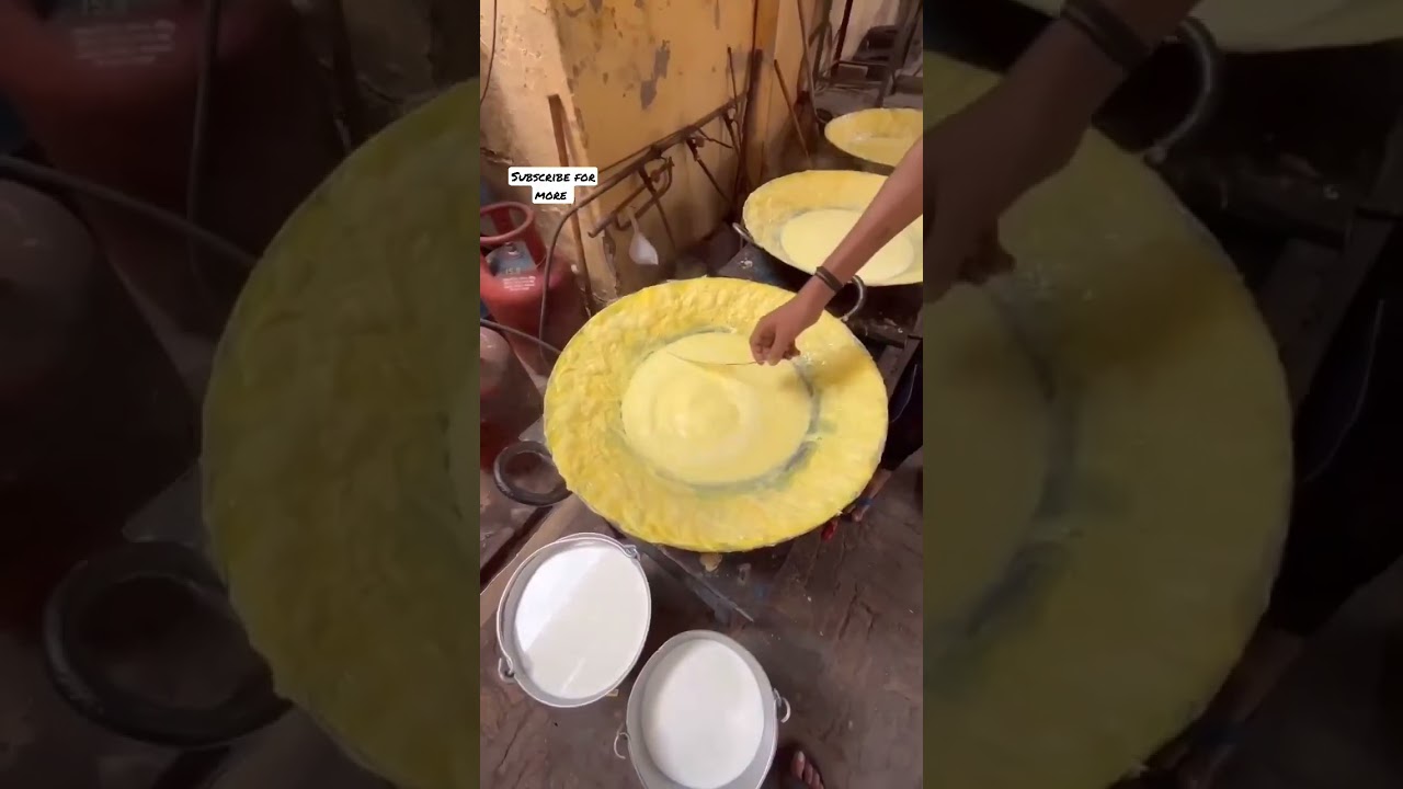 Rabadi in milk dairy 