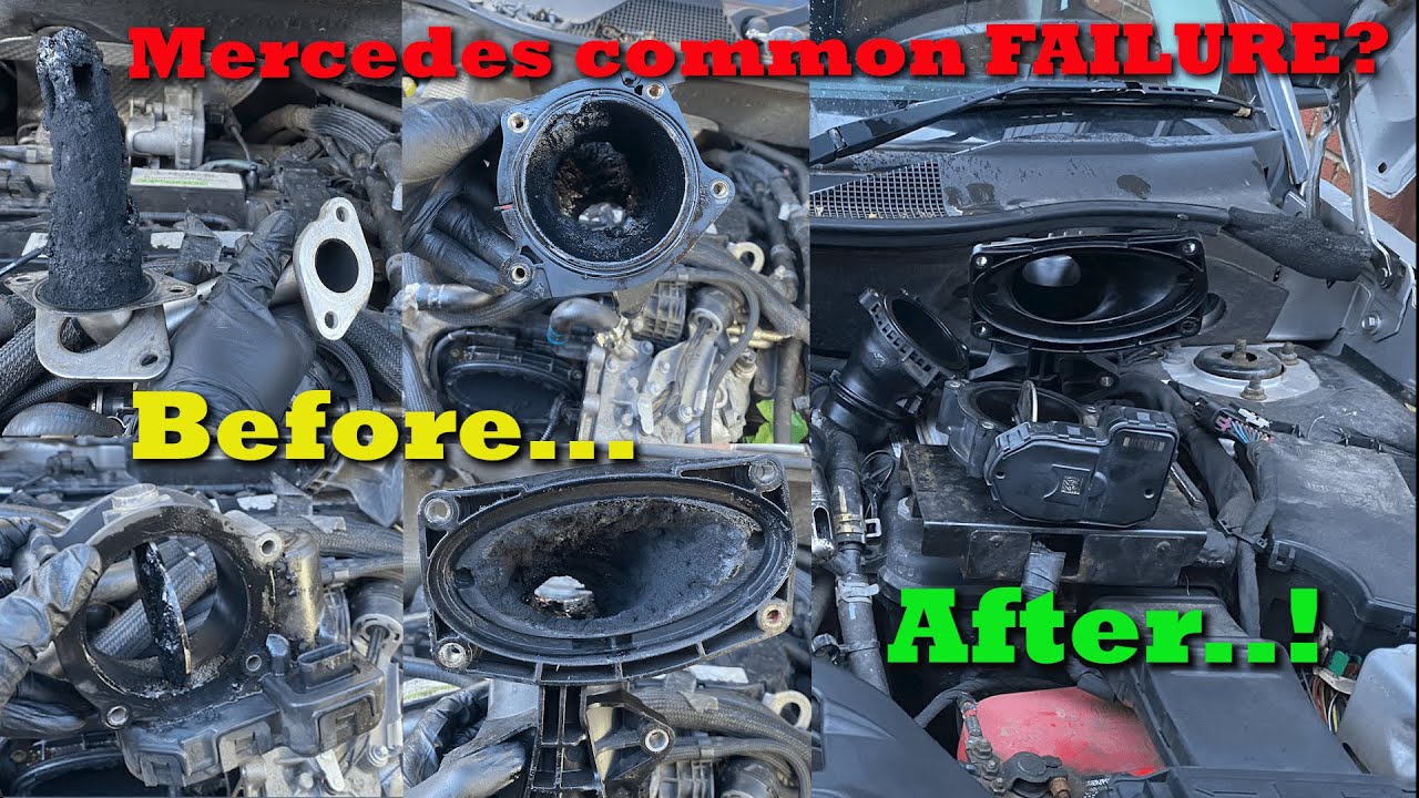 P2074! Replacing Throttle body on Mercedes w204 engine! ( Jeep Patriot