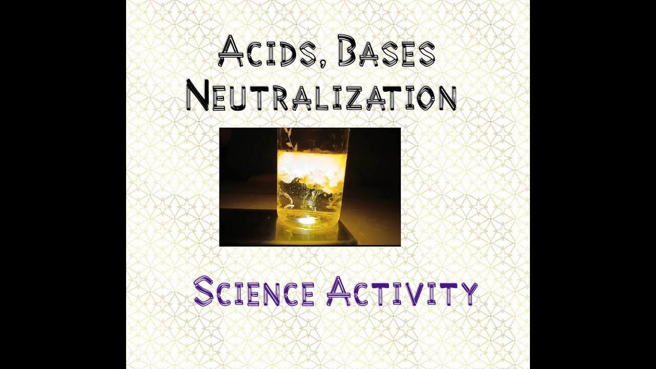 Acid Base Neutralization #EduFun #HaldiTrend #ScienceExperiment # ...