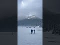 Lake louise summer and winter  view  fyp lakelouise banff winter