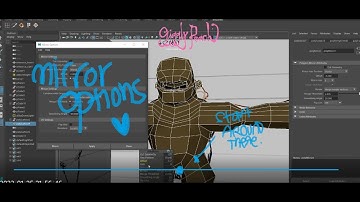 Using Mirror Tool in Maya Correctly
