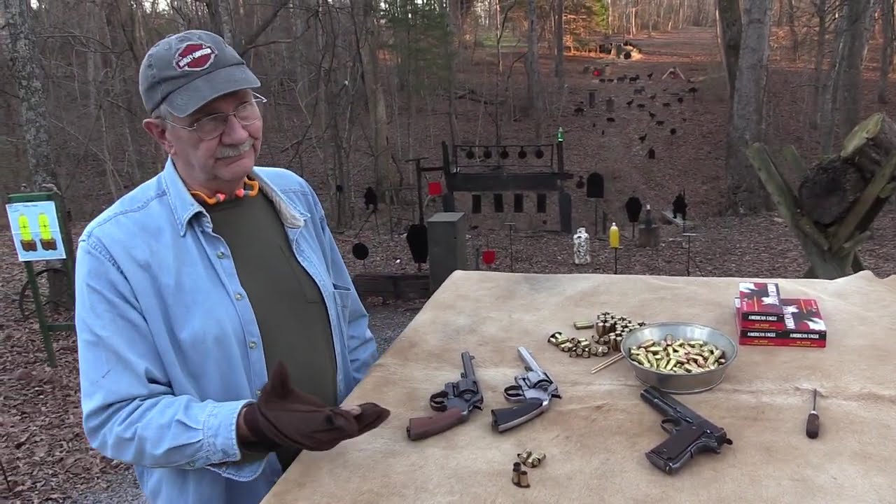 Армейский револьвер Кольт модели 1917 года