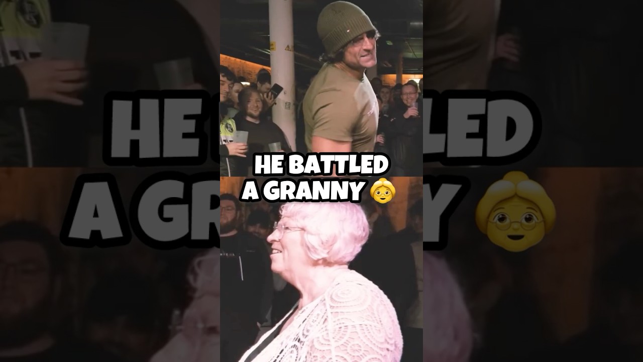 He Battled a 70 Year Old Woman 👵