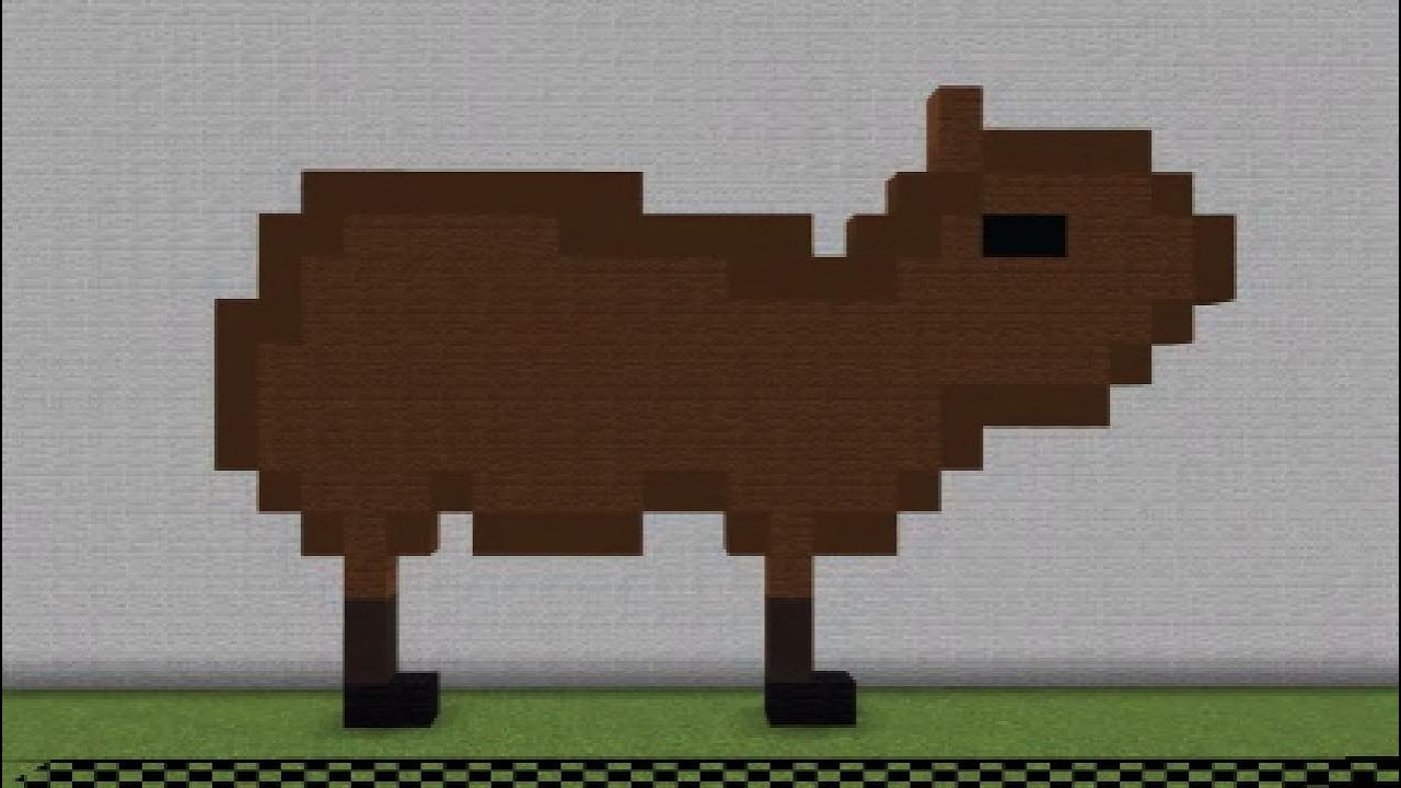 Minecraft Mapas on X: Sim, esse cara construiu uma capivara gigante no  minecraft. CAPYBARA ON TOP  / X