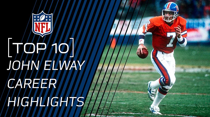 Top 10 John Elway Career Highlights | #TopTenTuesdays | NFL