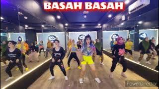 Basah Basah by Tuti Wibowo | senam kreasi | dangdut | zumba | lilac