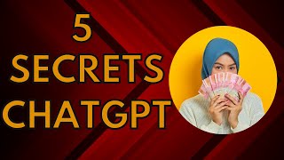 5 Secrets to Writing with Chat GPT (Use Responsibly) Update