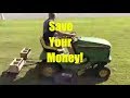 Dethatching Made Easy! Dethatch Yourself and Save $$$!