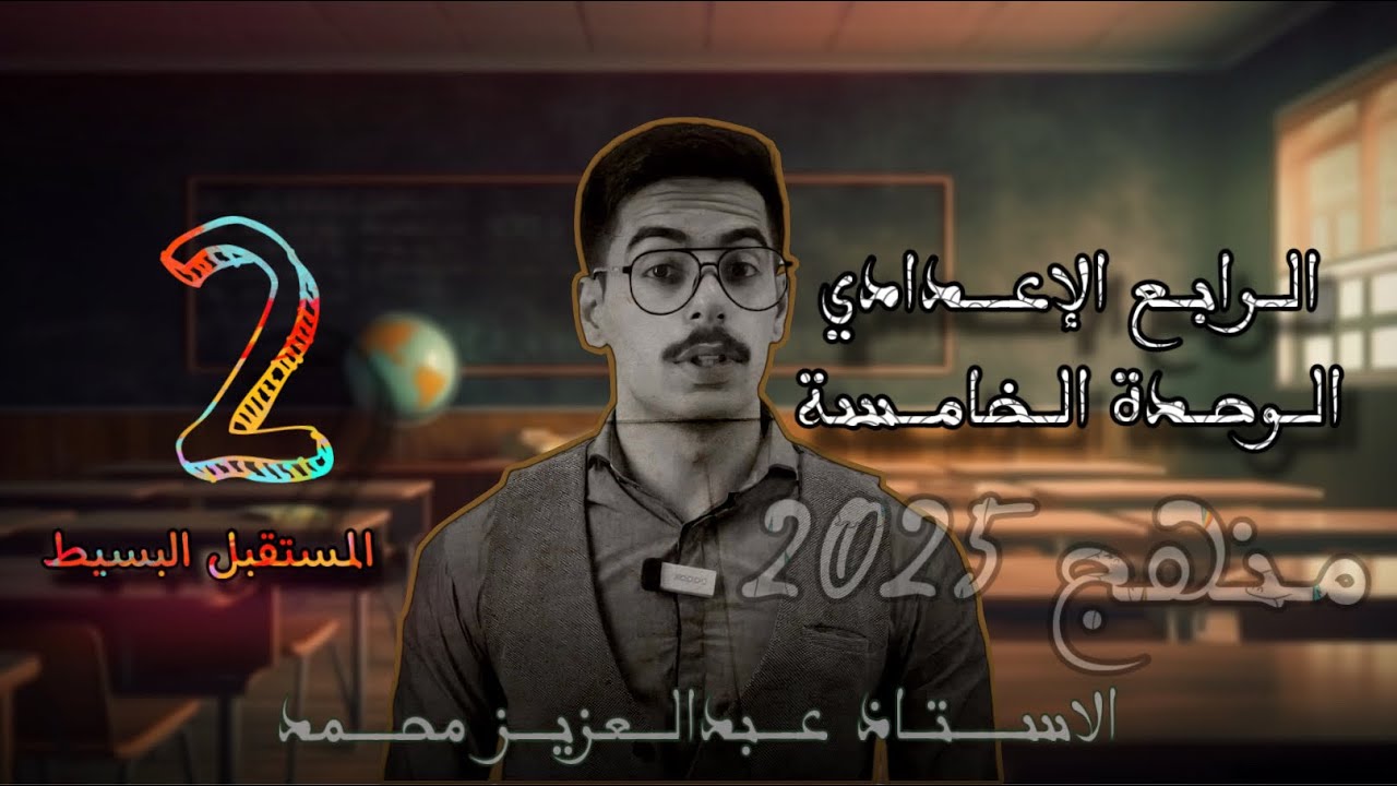 الرابع الإعدادي Unit 5 | المستقبل البسيط | الاستاذ عبد العزيز محمد