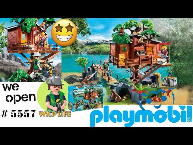 Playmobil - Wild Life 5557 Cabane des Aventuriers dans les Arbres