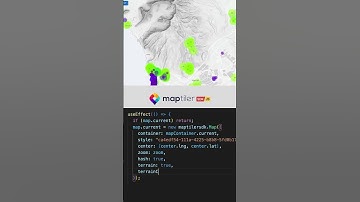 Show your map in 3D!  #map #3d  #reactjs