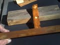 Beginner&#39;s Adventures In Staining &amp; Oiling Woodwork...