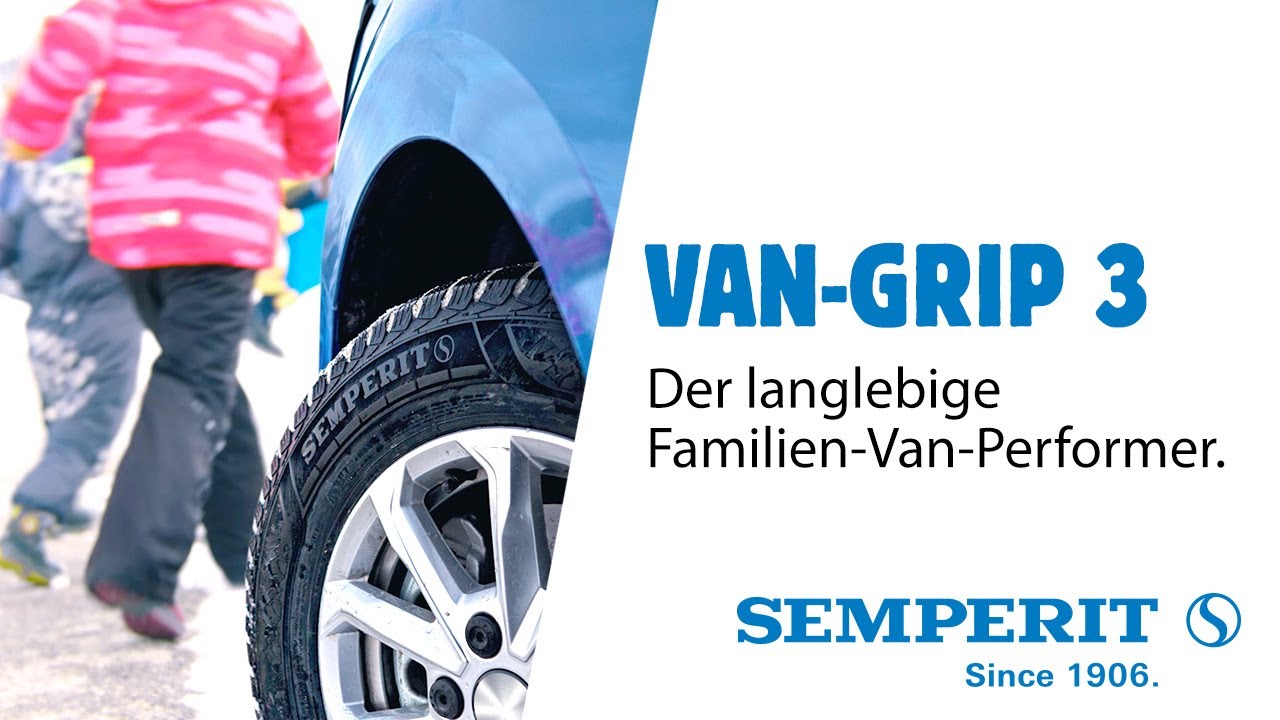 Der langlebige Winterreifen für Vans und Wohnmobile - Semperit Van-Grip 3 |  Semperit Reifen - YouTube