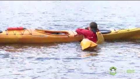 Kayak   Paddle Float Self Rescues and Re Enter and Roll