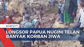 Musibah Longsor di Papua Nugini, Diperkirakan Ada 670 Warga Tewas Tertimbun Material