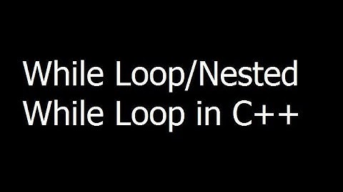 03 - While Loop/Nested While Loop in C++ - Urdu/Hindi