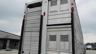 1998 EBY Double Deck Livestock Trailer