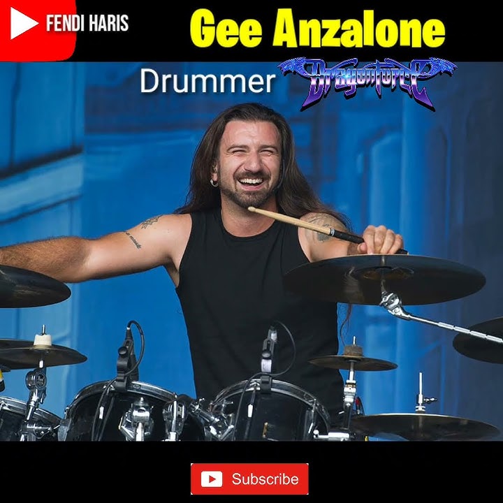 Gee Anzalone Drummer DragonForce | Snap WA | Story WA