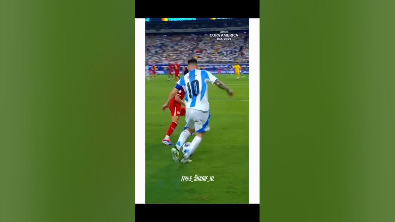 Leo Messi Goal in Copa America 433 2024💀🐐 shotrs messi YouTube