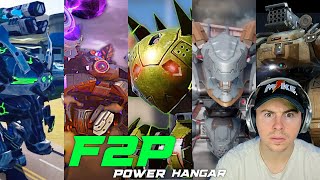 I'm Doing It... I Built The F2P Power Hangar - Most Powerful F2P Hangar In War Robots