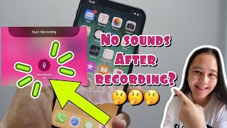 iPhone Video Recording Sound Problem | Paano Ayusin ang video na walang sounds sa iPhone