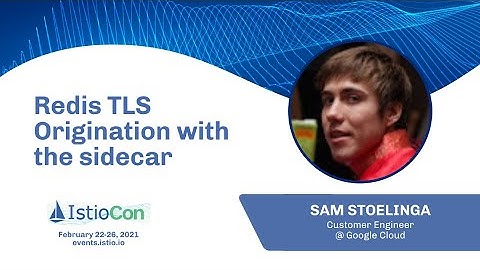 Redis TLS Origination with the sidecar