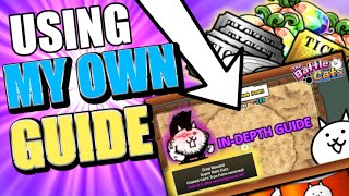 Using My OWN GUIDE to Beat MANIC MOHAWK! | The Battle Cats