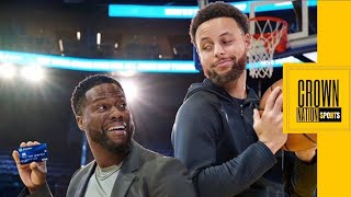 Steph Curry \& Kevin Hart Chase Commercial (Behind the Scenes) 2023