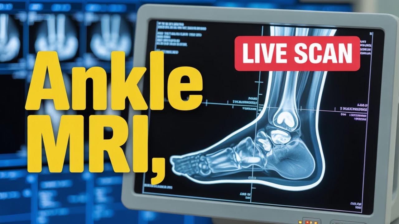Visualizing the ATFL Without Contrast: A Left Ankle MRI Case Study & Live Scan