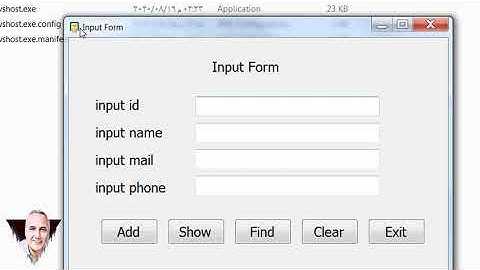 016   التعامل مع الملفات النصية   انشاء وقراءة و بحث وعرض  ملف هام  جزء 3 مهندس بديع موسى راجى     C