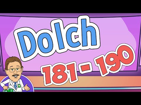 Dolch Sight Word Review (181-190)