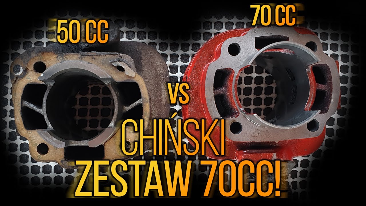 CHIŃSKA 70CC!! - HIT CZY KIT!? 50CC VS 70CC - Cylinder 70cc minarelli Yamaha Neos Aerox Slider