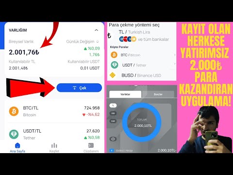 KAYIT OL  ŞARTSIZ 2.000₺ PARA KAZAN | internetten para kazanma - bedava para kazanma