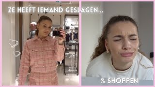 ZE HEEFT IEMAND GESLAGEN... \u0026 SHOPPEN MET MAMA | VLOG 7💕