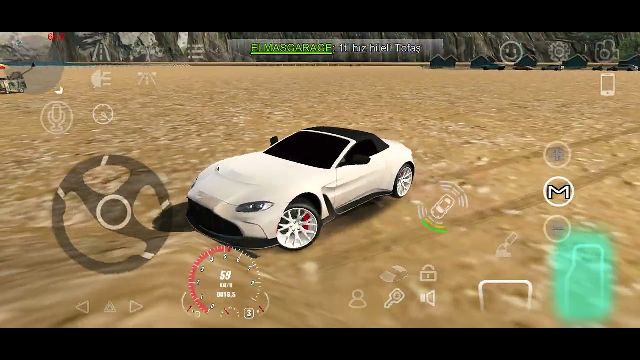 Spor arabamla dağın içinden geçtim