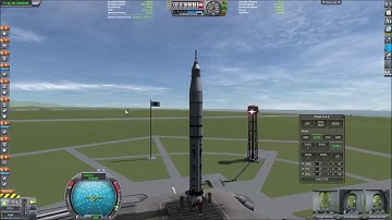 Kerbal Space Program: making History DLC - Saturn 1B Crew to Skylab+