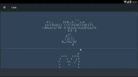 Best ASCII Text Art SMS Message Application For Android