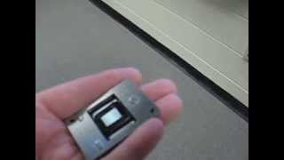 Smartboard problems - UF55 DLP micromirror failure