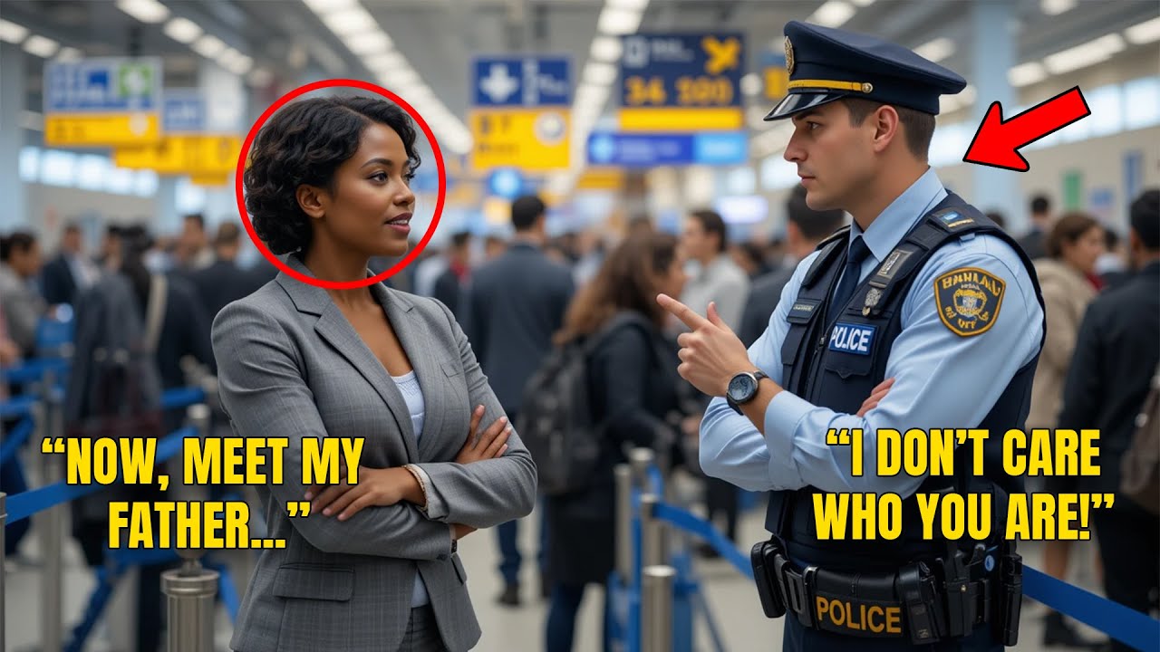 Cop Insults Black Woman at Airport, Then Learns Who Her Father Really ...