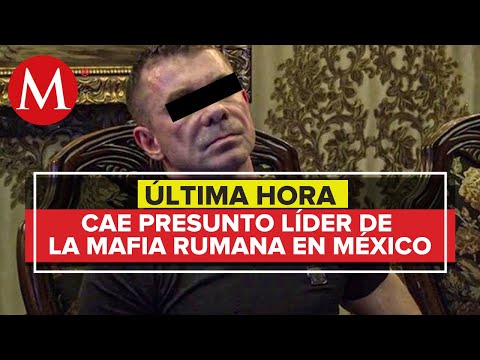 Detienen a Florian Tudor, presunto líder de mafia rumana, en CdMx