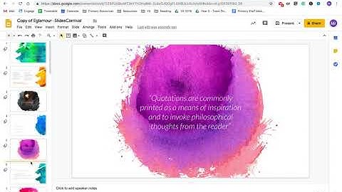 Make your teaching slides beautiful using Slides Carnival!