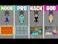 Minecraft Battle: MINING BATTLE CHALLENGE! NOOB vs PRO vs HACKER vs GOD in Minecraft Animation