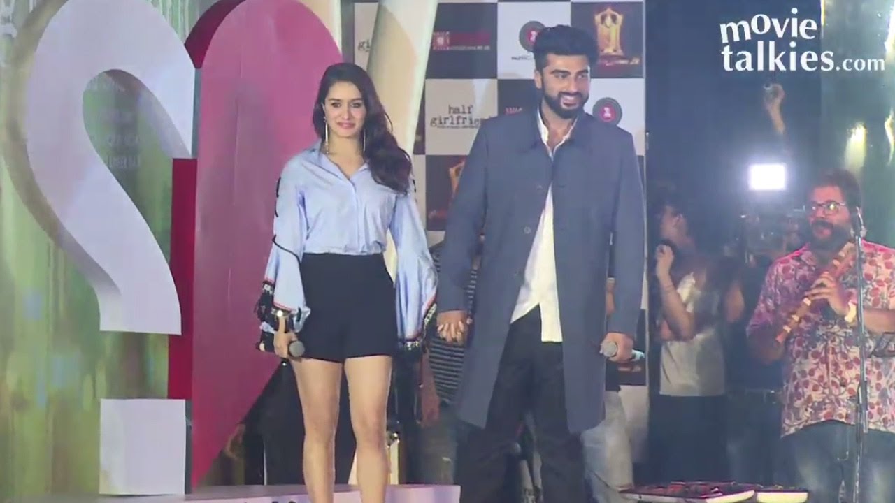Shraddha Kapoor & Arjun Kapoor At Half Girlfriend Music Concert