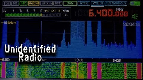 UNID ( Test )Radio -- 6400 kHz /2025-09-05