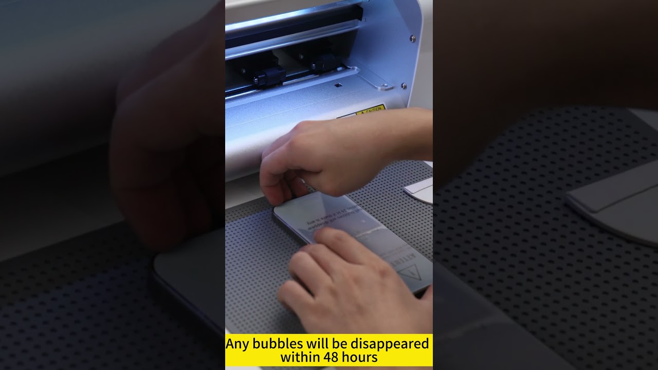 HD Clear Hydrogel Screen Protector for Film Cutting Machine