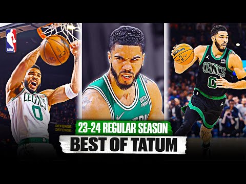 Jayson Tatum BEST OF 23-24 Regular Season Highlights 🍀